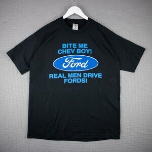 Ford 1990s Vintage Single Stitch "REAL MEN DRIVE FORDS" Tee